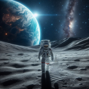 What does it mean to dream that you are on the moon? 